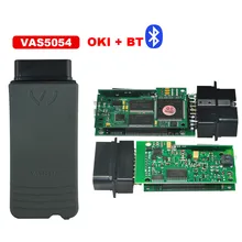 2017 Лучшие качества 3.0.3 Версии ODIS VAS 5054A Vas5054 Bluetooth OKI Чип Vas 5054a Зеленый PCB Новый ODIS 3.0.3 Версии