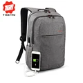 2017 Tigernu Canvas Men's Backpack Bag Brand 14.1Inch Laptop Notebook Mochila for Men Waterproof Back Pack school backpack bag