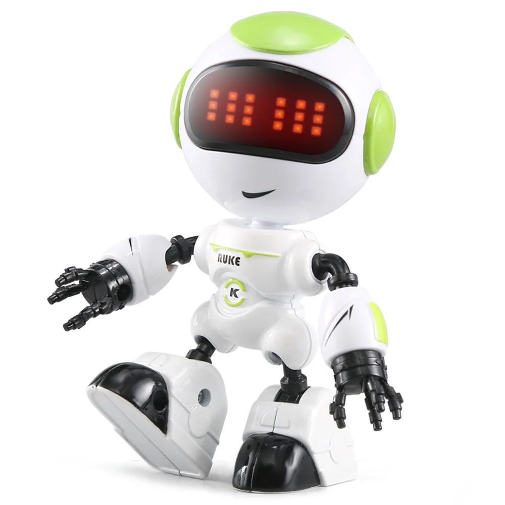 Mini Smart  RC Robot Voiced Robot Touch Sensing LED Eyes Body Gesture Model Power Saving Robots Toys