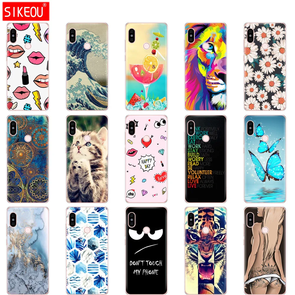 Cover Case For 5.99 Inch Xiaomi Redmi Note 5 Global Silicon Snapdragon 636 Version Hongmi |
