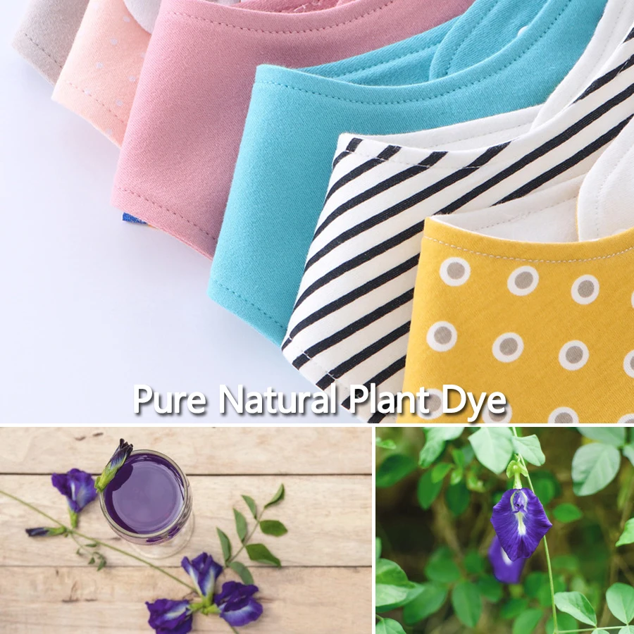 Cotton Baby Bibs Waterproof Bandana Bib for Baby Scarf Drool Slab Children's Bib Infant Feeding Burp Cloth Apron Boy Girl Stuff