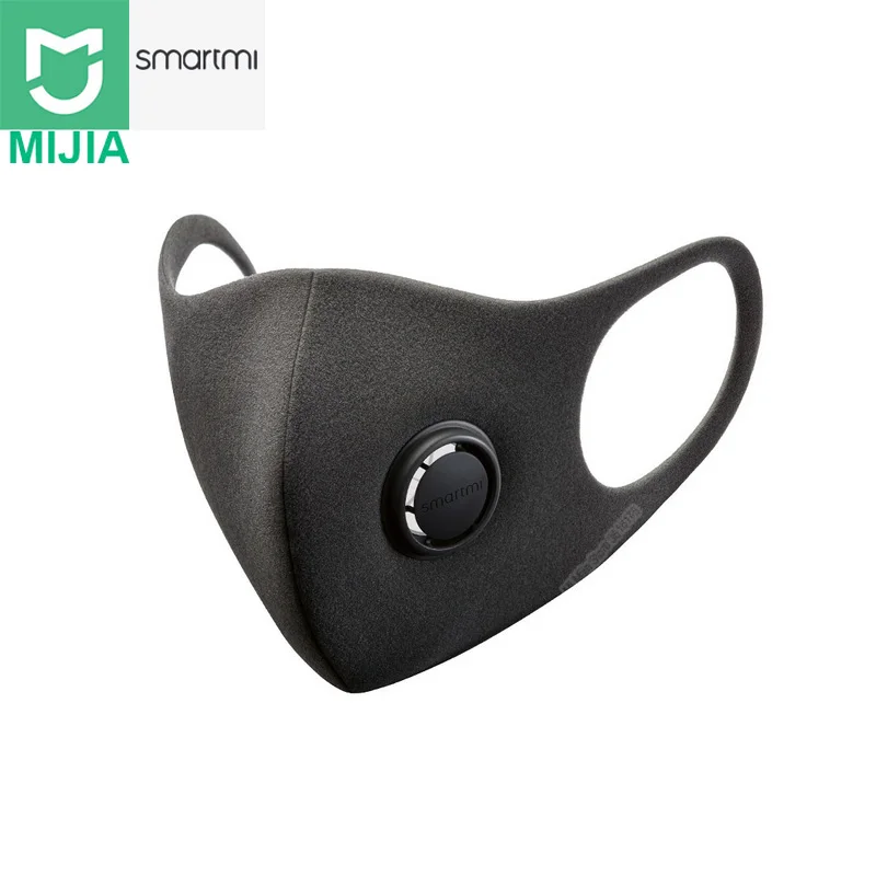3 шт. в сумке Xiaomi SmartMi PM2.5 Haze Mask Anti-haze Mask Регулируемый подвесной удобный светильник для ушей маска для дыхания s m l