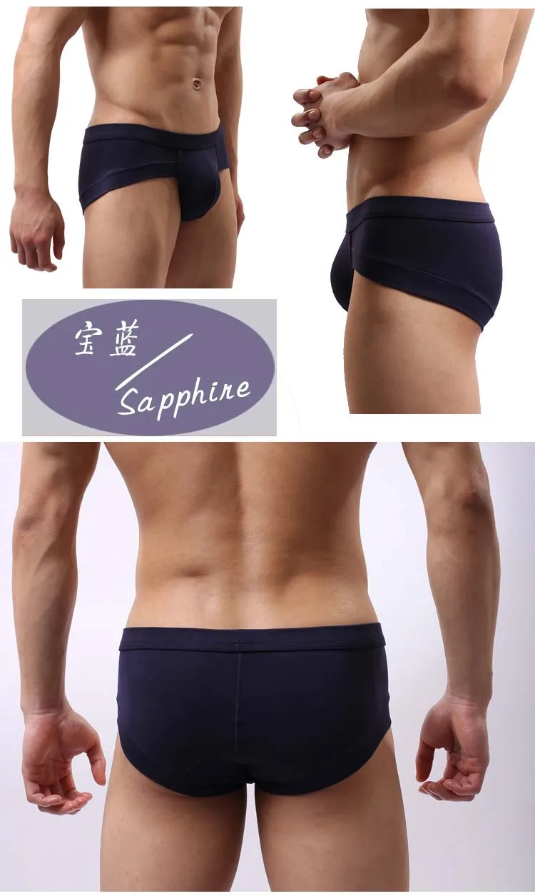 Sexy Fashion Brand Modal U Convex Men's Underwear Male Modal Panties Male Calzoncillos Hombre Slips Homme Mens Panties Man 13