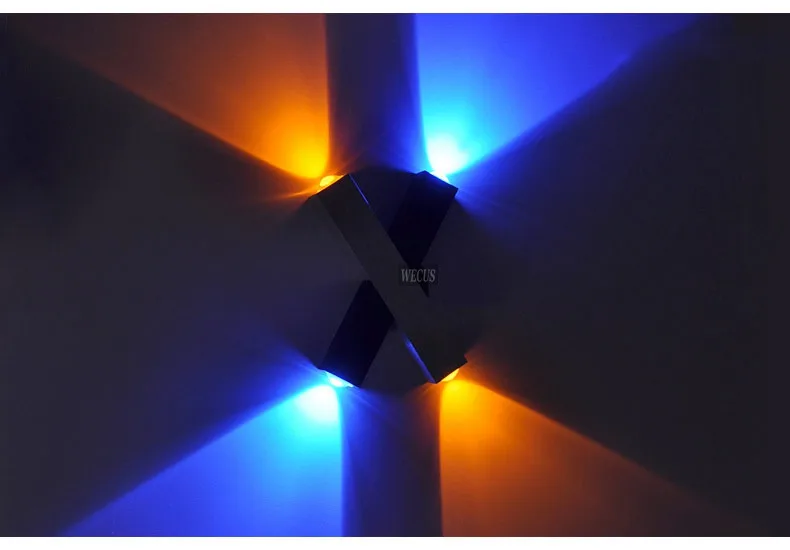 Direct Selling, X-Shaped Wall Lamps, LED Wall Lamp, Backdrop Lights, Aisle / Bedside Lamp, Patented Design Models night lamp for bedroom wall
