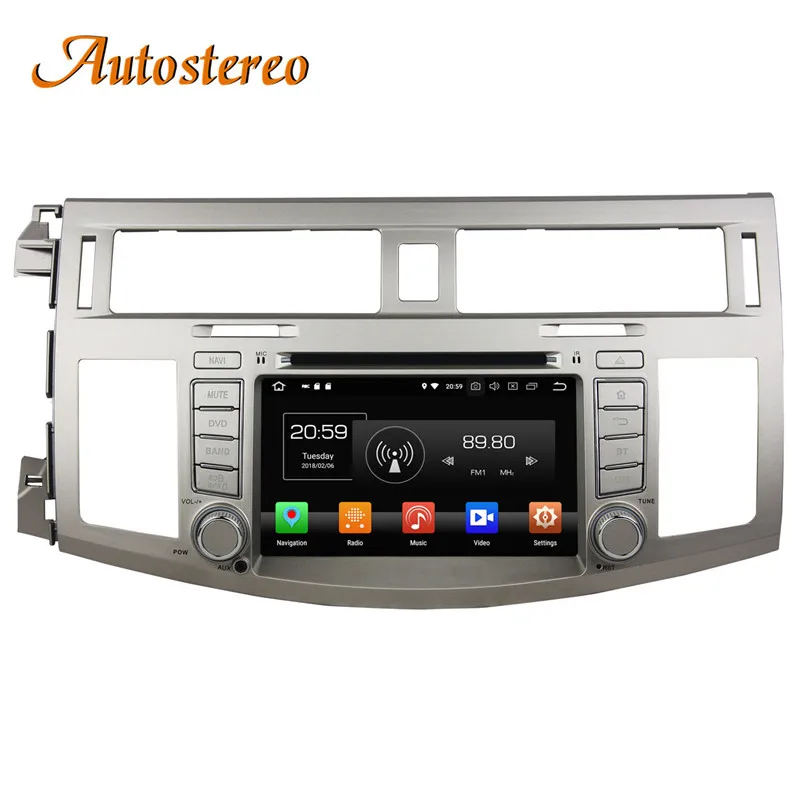 Cheap Autostereo Android 8 4+32G Car DVD Player GPS navigation For Toyota Avalon 2008 -2010 headunit multimedia player tape recorder 11