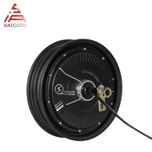 QS 10 дюймов 800 Вт 27H V1.12 48V 40KPH с бесщеточным двигателем постоянного тока Электрический скутер Алюминиевая Передняя Ступица колеса мотор