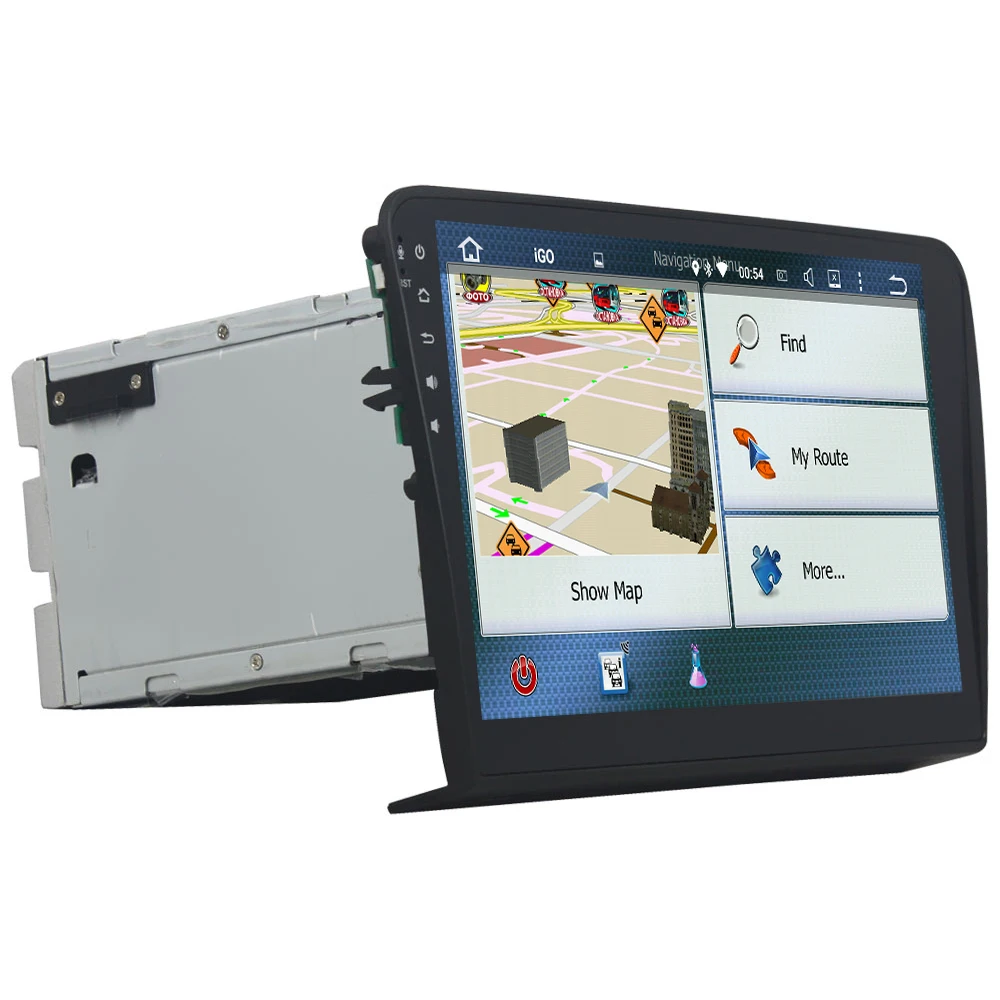 Flash Deal 10.1" IPS Octa Core 4G Android 8.1 4GB RAM 64GB ROM RDS FM AM Car DVD Player Stereo GPS Glonass For Volkswagen VW Bora 2012-2015 3