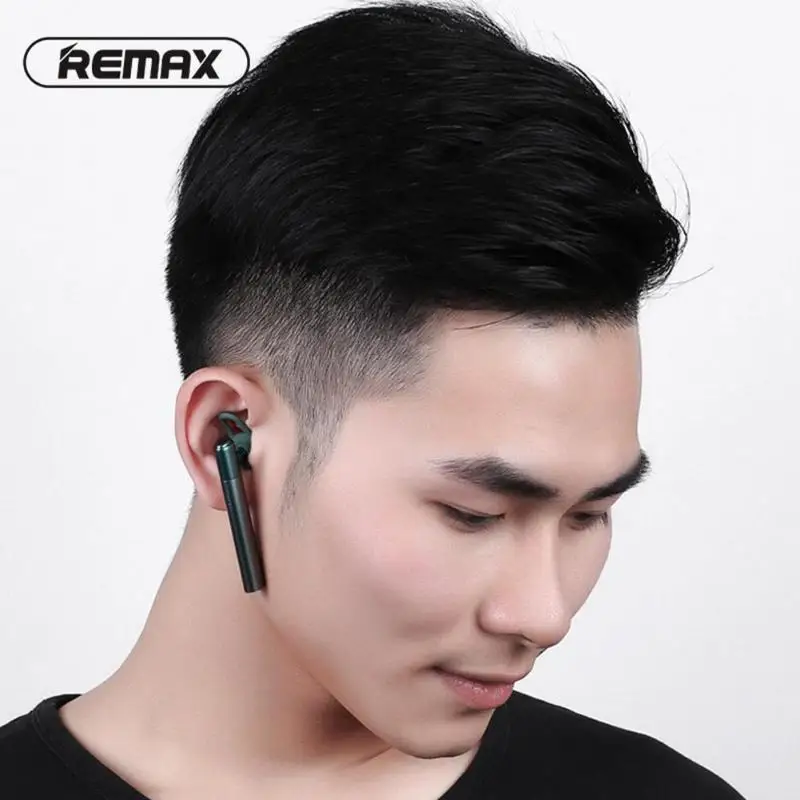 Remax T17 Bluetooth Музыкальные наушники Бизнес Спорт Беспроводная гарнитура бег Handsfree
