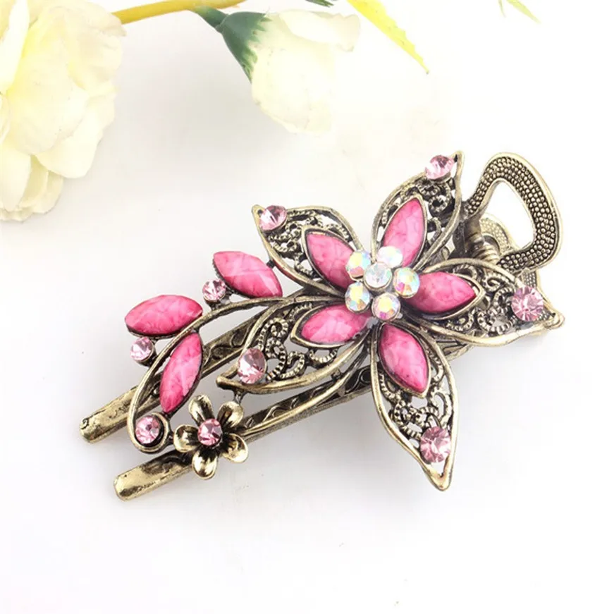 

2017 hair clip Vintage Jewelry Crystal Hair Clips Hairpins For Hair Clip Tools hair clip