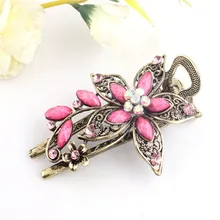 2017 hair clip Vintage Jewelry Crystal Hair Clips Hairpins For Hair Clip Tools hair clip