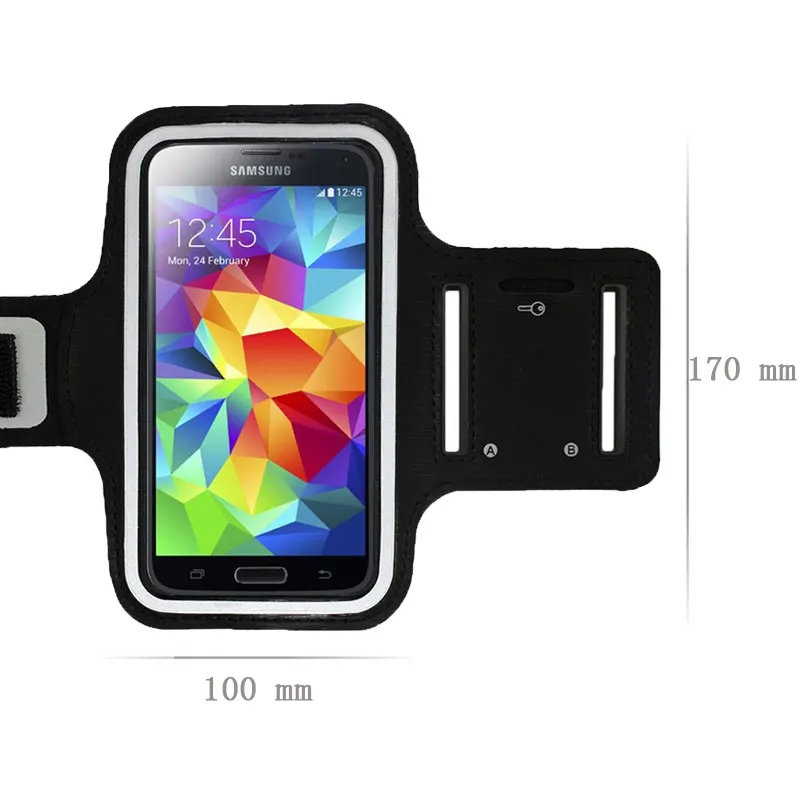 رياضة الجري gym الشارة حالة عالمية للماء الهاتف المحمول حقائب جلد تغطية ل iphone 6 6 ثانية زائد سامسونج غالاكسي ملاحظة 4