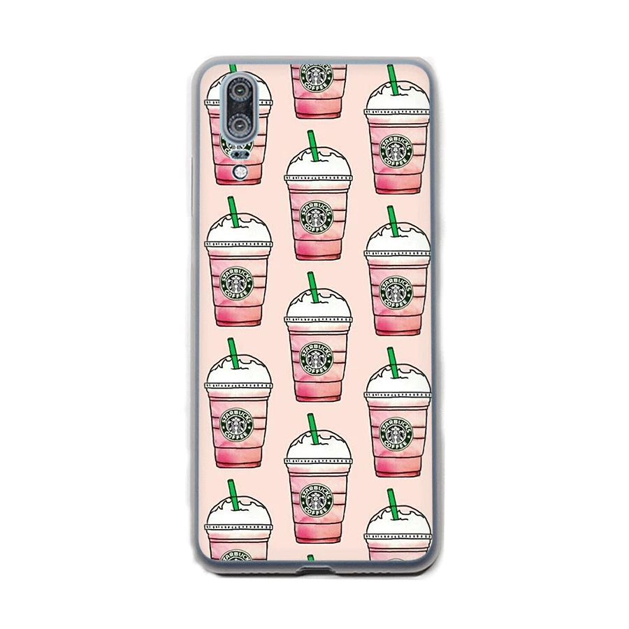 Чехол для телефона Gerleek Donuts Pizza Huawei P8 P9 P10 P20 Pro P Smart Lite Mini Plus|Чехлы-накладки| |