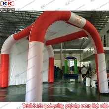 Пользовательские Прохладный Королевский Красный надувные тент шатер с логотипом для отображения рекламы