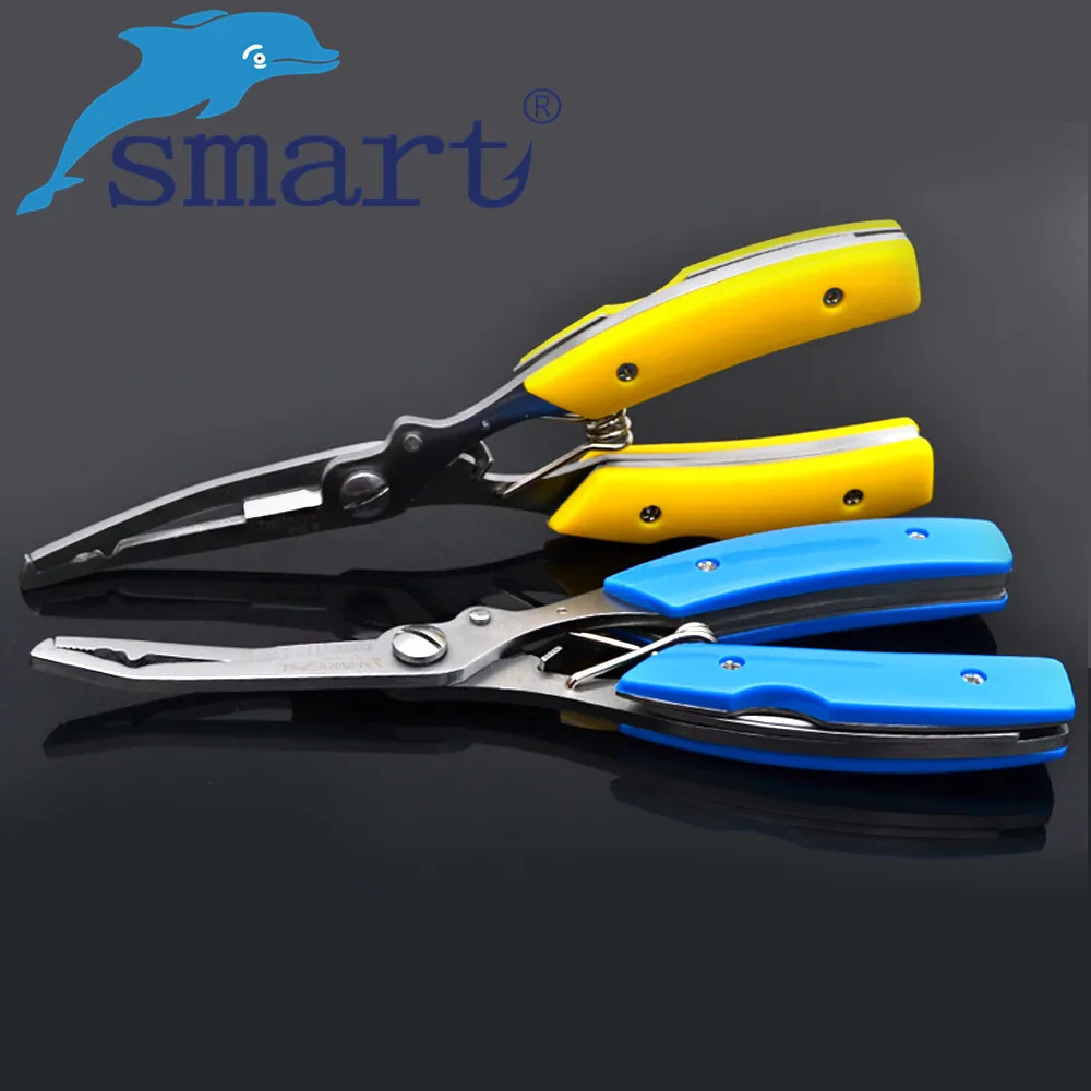 

Multi-function Fishing Pliers 16.5x5.2cm 120g Lure Fishing Tool Stainless Steel Braid Line Cutter Pesca Fishing Tackle