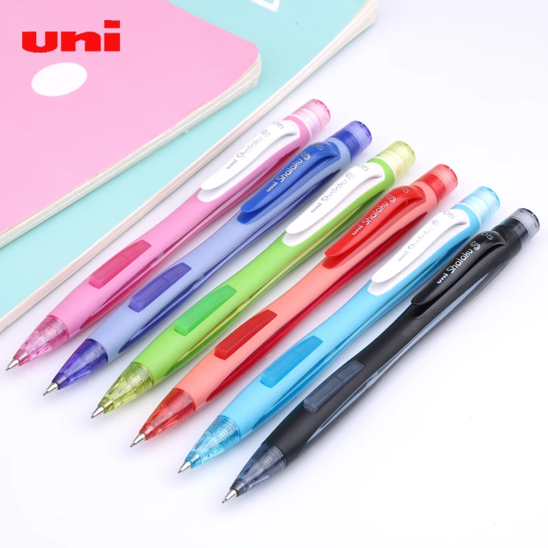 Mitsubishi Uni ball SHALAKU M5 228 mechanical pencil 0.5mm 6 Colorsin