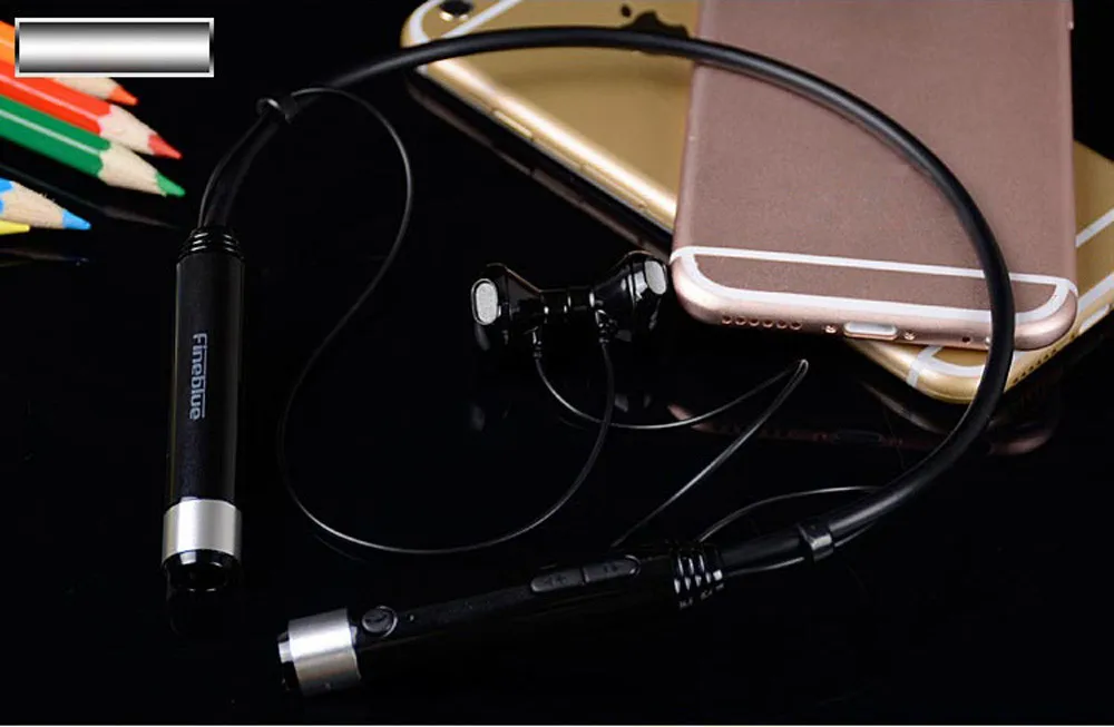 Наушники bluetooth спортивные водонепроницаемые наушники Беспроводная гарнитура Fineblue Bluetooth стерео анти-потеря NFC спортивные наушники z7