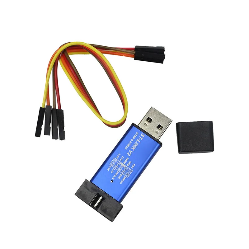 

ST-Link V2 Simulator Download Programmer Programming with Cover for STM8 32 JLRJ88