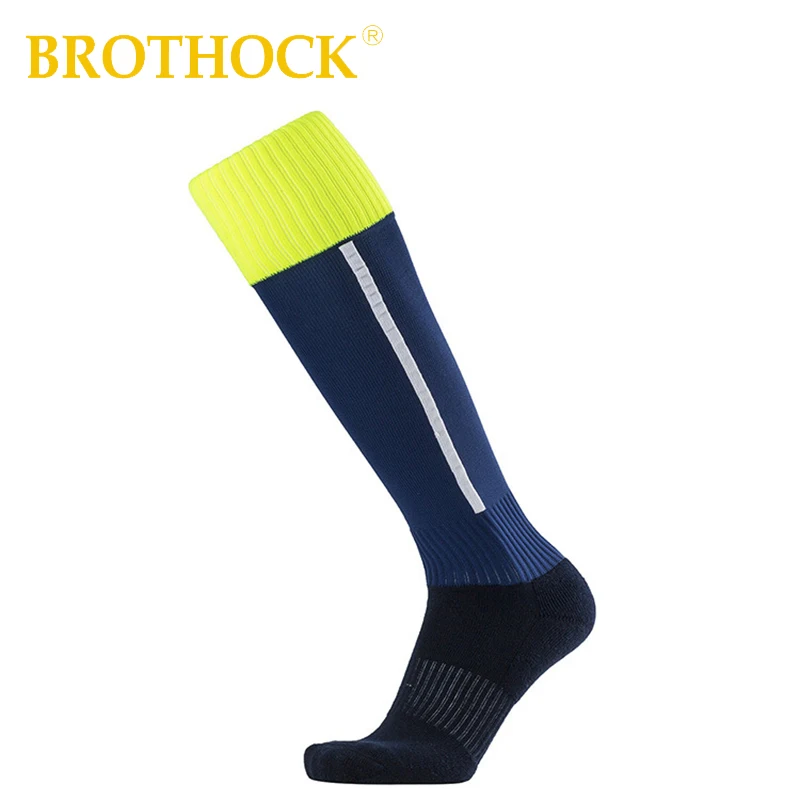 Brothock Football Socks Thicker Towel Bottom long sleeved Anti skid Sports Factory Direct