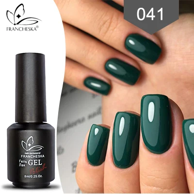 Francheska 120 мл набор акриловых порошковых акриловых ногтей acryl nagels oje unas acrilicas y gel acrylique ongle acrilic цвета белый - Цвет: 8ml uv color gel 041