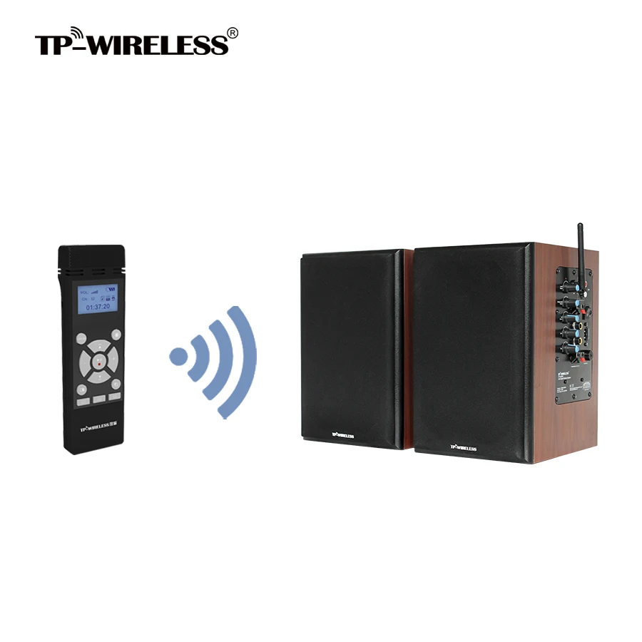TP WIRELESS Wireless Church Speaker 2.4GHz Wireless Microphone and