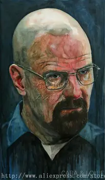 

Breaking Bad Walter White Painting Home Decoration Oil painting Wall Pictures for living room Home Decor Poster Wall art paint 5