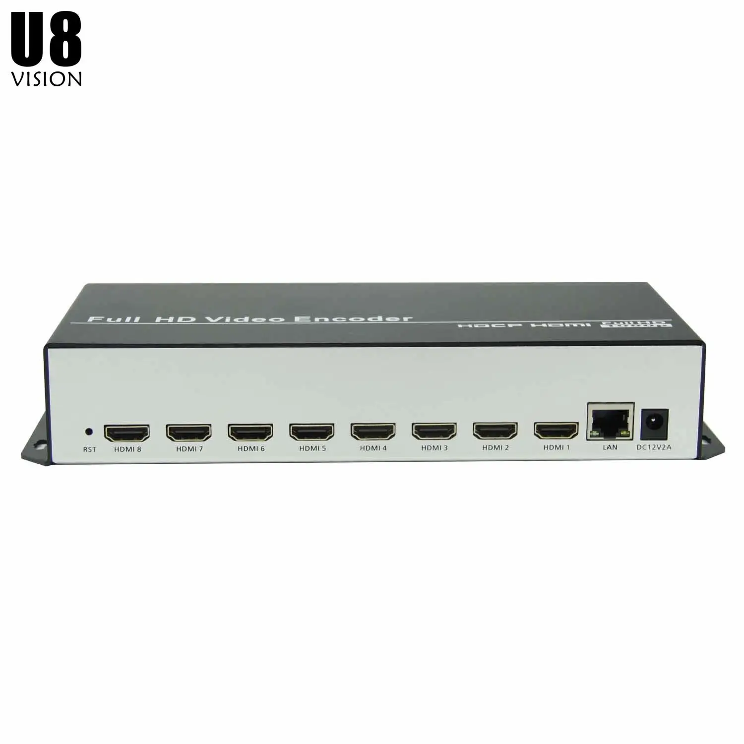 U8Vision 8 в 1 H.264 HDMI к кодирующее устройство ip-видео/кодер для стриминга/hd-кодеры H264 с UDP HLS RTMP RTSP HTTP ONVIF