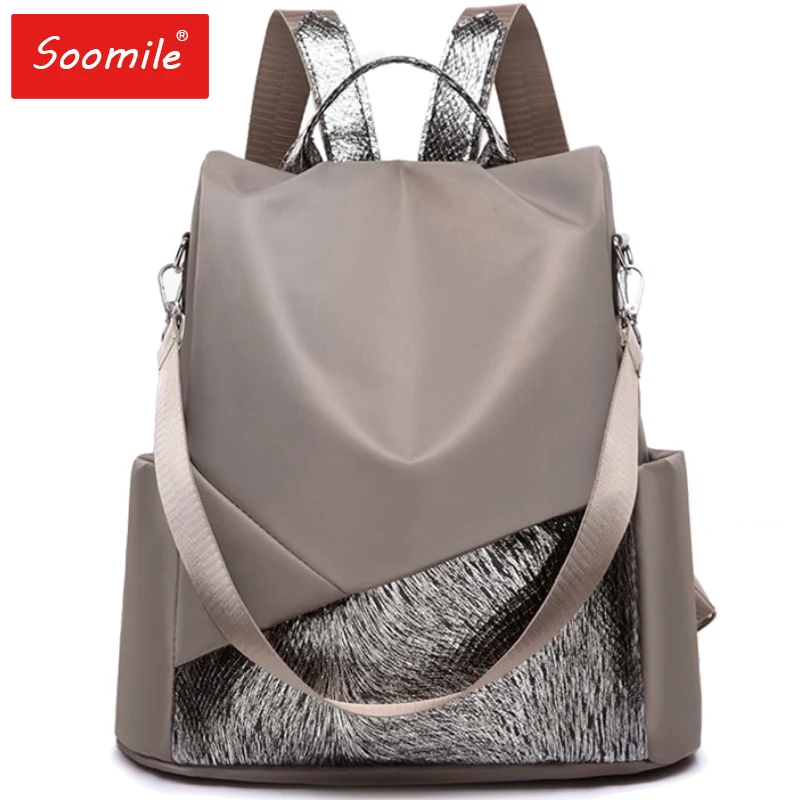 

2019 New Oxford cloth waterproof backpack youth girl student bag high quality luxury bag leisure travel bag college style anti-