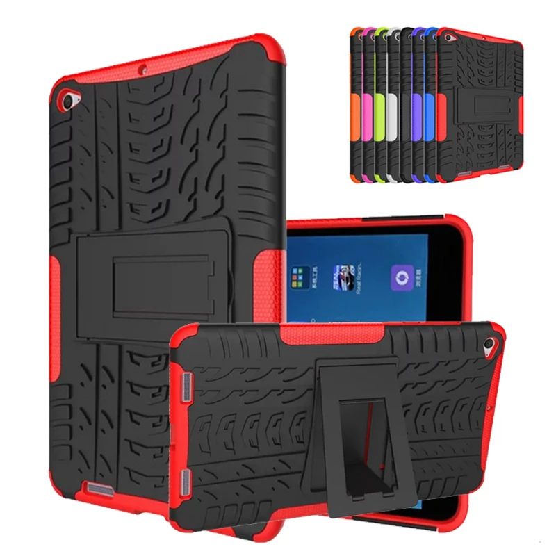 

New Hybrid For Xiaomi Mipad 2 Cover Shockproof Bracket Stand PC+Silicon Funda Case for Xiaomi Mi Pad 2 Protective Cover 7.9''