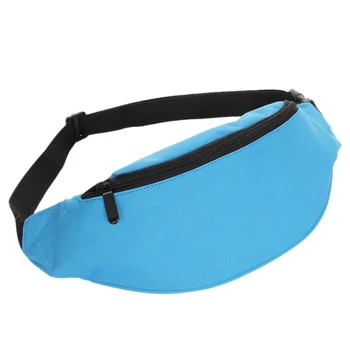 

Bag Fanny Pack Hip Waist Festival Money Pouch Belt Wallet Holiday Kids blue