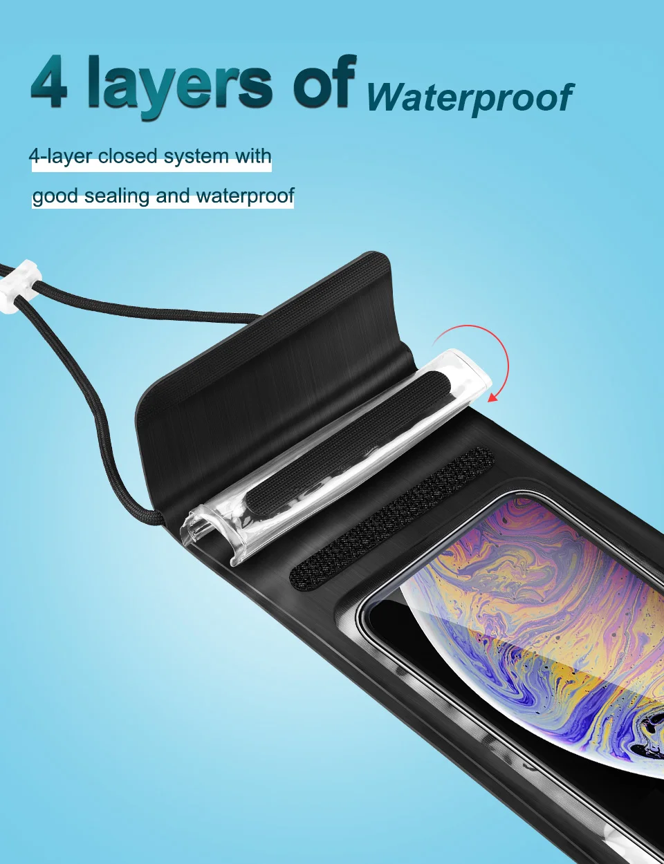 Waterproof Phone Pouch Underwater Bag Kuulaa