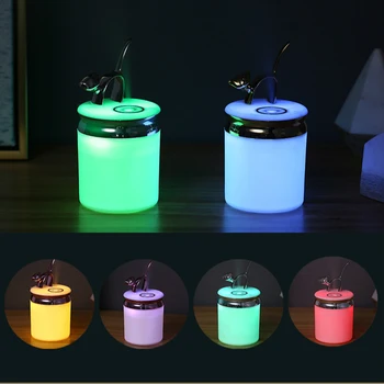 

Creative Car Essential Oil Diffuser Mini Ultrasonic Q Cat Humidifier LED Light USB Aromatherapy Fogger for Office Home