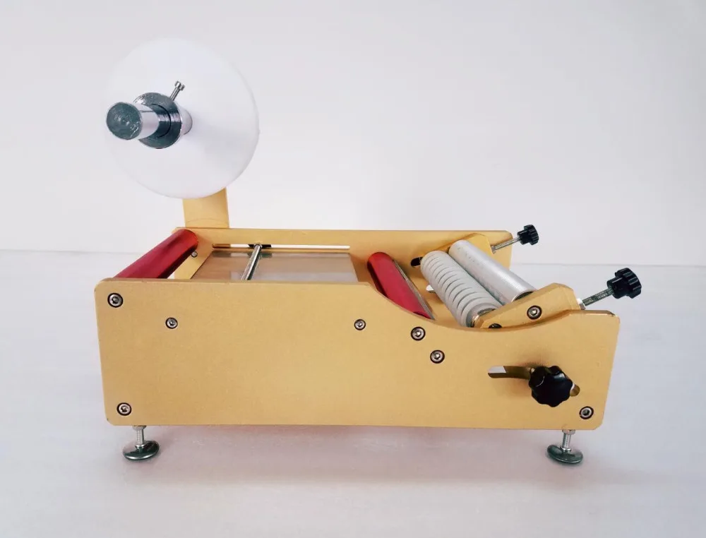 Simple Manual Handy Round Wine Bottle Adhesive Sticker label applicator