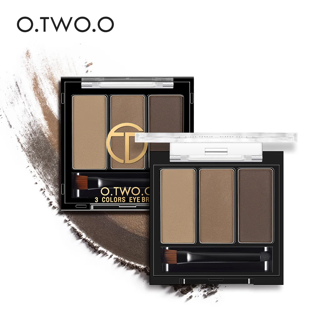 O.TWO.O 3colors in 1 Waterproof Eye Shadow Eyebrow Powder Make Up Palette Women Beauty Cosmetic Eye Brow Makeup Kit Set цена O.TWO.O 3colors in 1 Waterproof Eye Shadow Eyebrow Powder Make Up Palette Women Beauty Cosmetic Eye Brow Makeup Kit Set цены онлайн