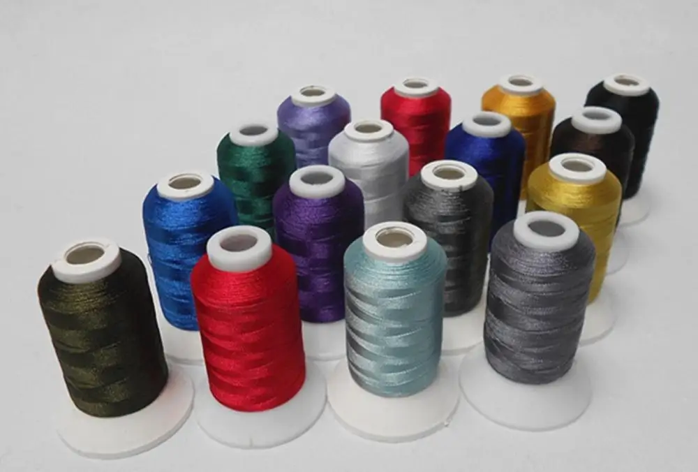 Shuanshuo Sewing Machine thread, Hand stiching ,Sew thread ,Pachwrok work  Cotton Thread ,DIY Sewing tools 10pcs/box 200M/Roll