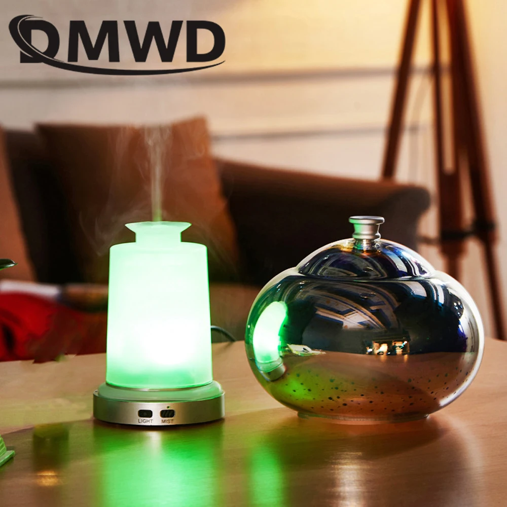 DMWD светодиодный цветной ультразвуковой увлажнитель воздуха Арома диффузор