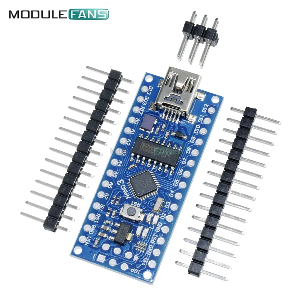 Микроконтроллер Nano V3.0 ATmega168 CH340G CH340 интерфейсная плата Mini USB UART модуль