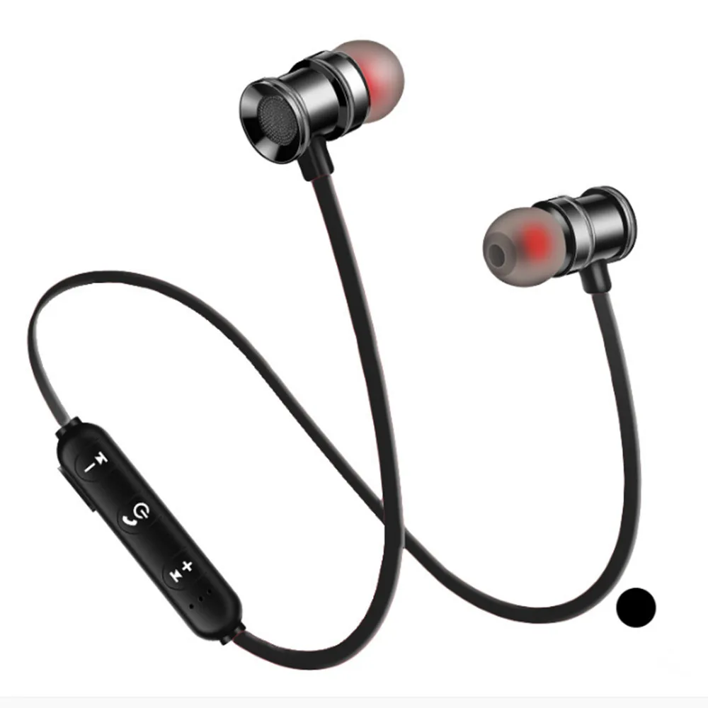 Wireless waterproof sport headphone headset Bluetooth earphone earbuds magnetic handsfree earpiece with microphone for phone (1)