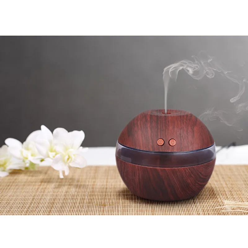 

300ml USB Aroma Essential Oil Diffuser Ultrasonic Cool Mist Humidifier Air Purifier LED Night Light For Interior Nebulizer Spa