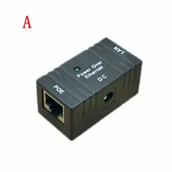 2 шт 10 M/100Mbp пассивное питание через Ethernet Мощность Over Ethernet RJ-45 сплиттер адаптер для настенного крепления для ip-видеонаблюдения Камера сети