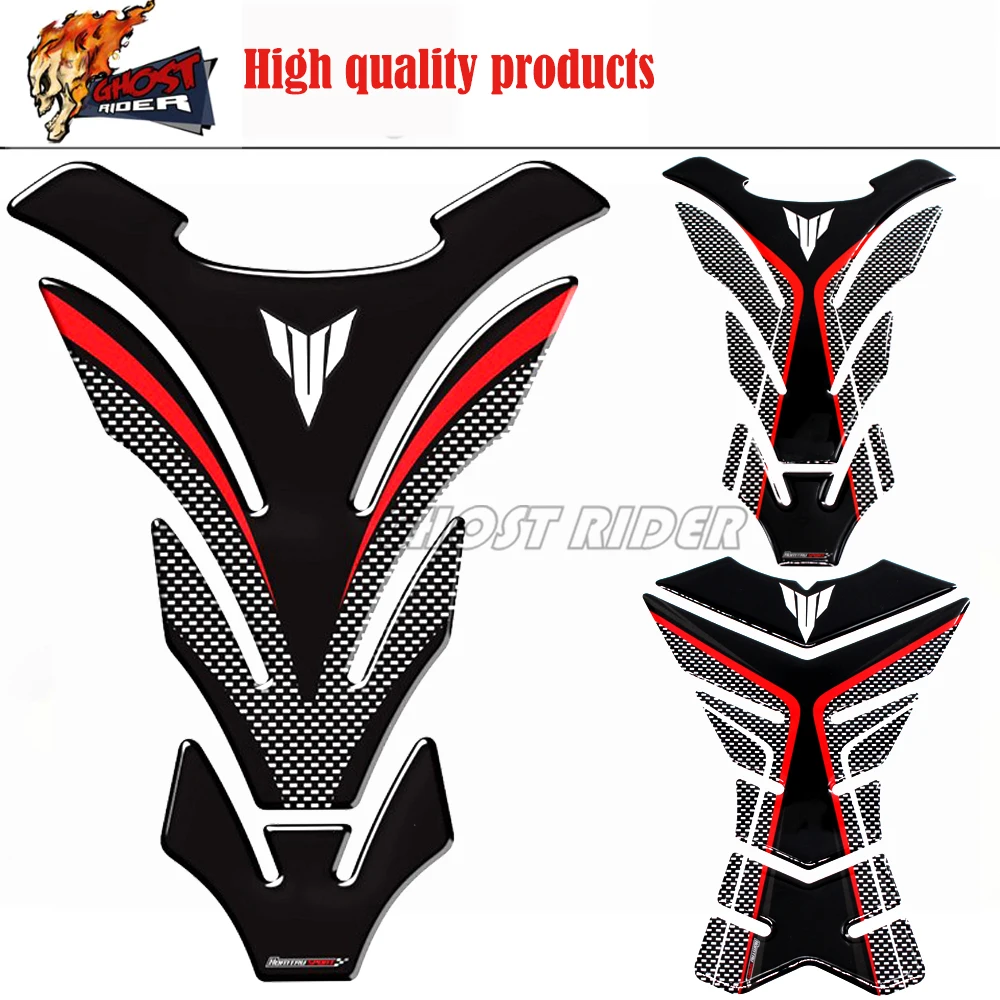 

3DMotorcycle Sticker Decal Gas Oil Fuel Tank Pad Protector Case Universal For Yamaha TDM TRX 850 TDM900
