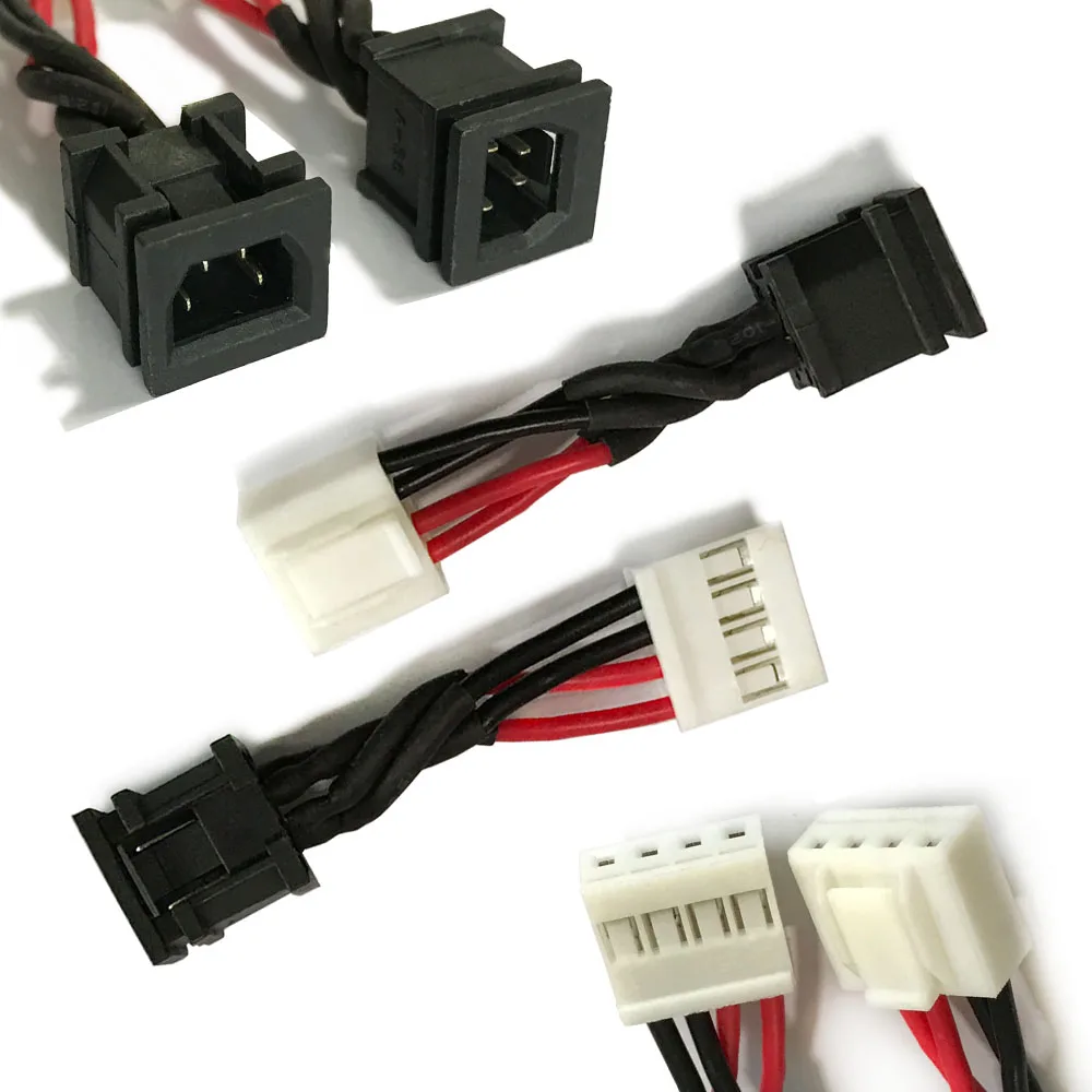 1pcs Brand New DC Power Jack Socket Connector with Cable Harness for Toshiba Satellite P105-S9337 | Компьютеры и офис