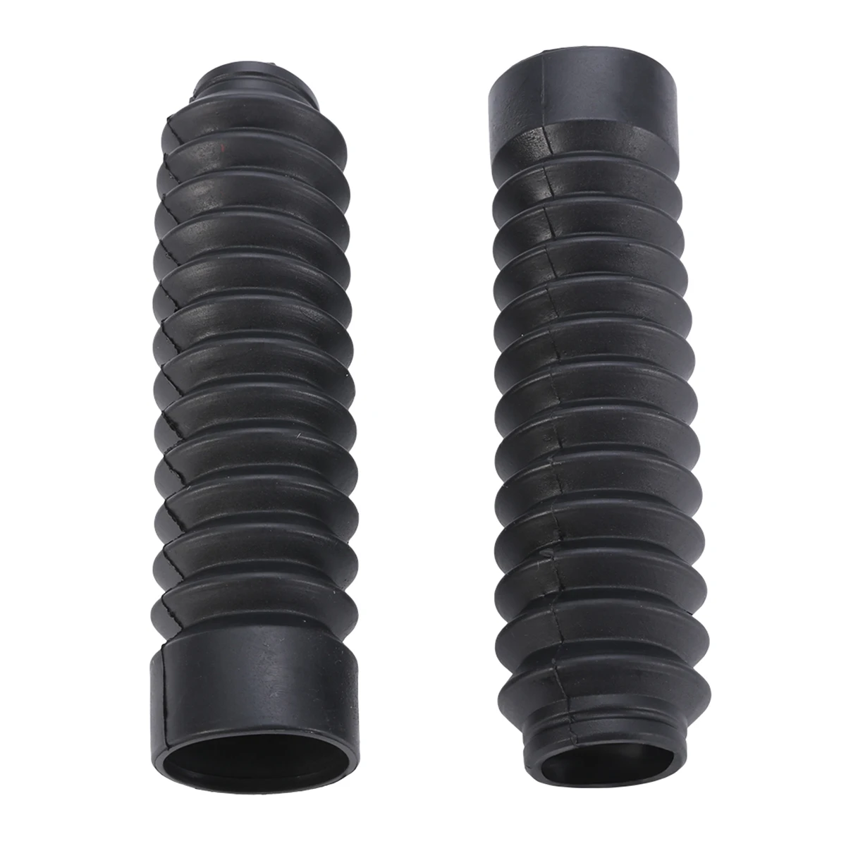 For Honda For Yamaha 2pcs Motorcycle Front Fork Cover Protector Gaiter Gator Boot Shock Absorber Fork Covering Treyues