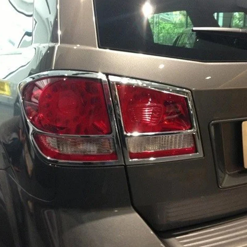 

ABS Chrome For Dodge Journey 2013 2014 2015 2016 accessories car styling Car Tail Light cover Cover Trim