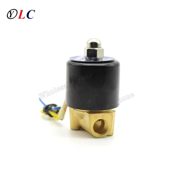

New AC 110V Electric Solenoid Valve 1/4" for Air Water Gas Diesel