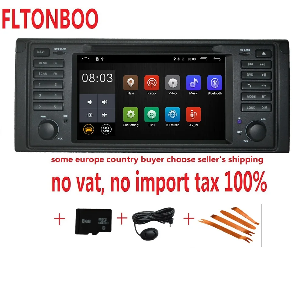 

Android 9 for bmw X5,M5,E53 flat car dvd,gps navigation,wifi,radio,BT,Steering wheel Canbus Free 8g map,mic,touch screen
