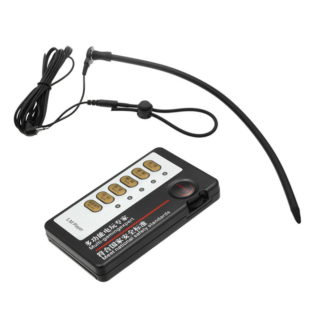 Electric Shock Anal Plug/Urethral Dilators/Cock Rings Penis Plug Sound Electro Pulse Stimulation Massager Sex Products For Men