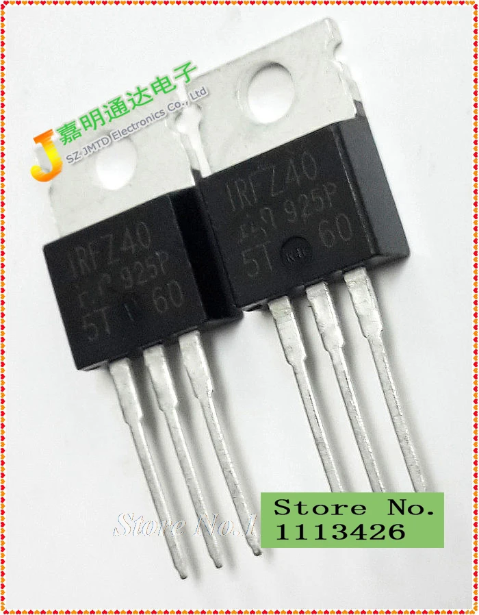 

Free shipping 10pcs/lot IRFZ40 FET new original