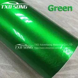 Глянцевая автомобиля виниловая самоклеящаяся пленка зеленый глянцевый металлик фильм с перламутровым блеском Лист виниловая наклейка