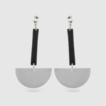 

Amorita boutique Fashion Metal fan-shaped design earrings