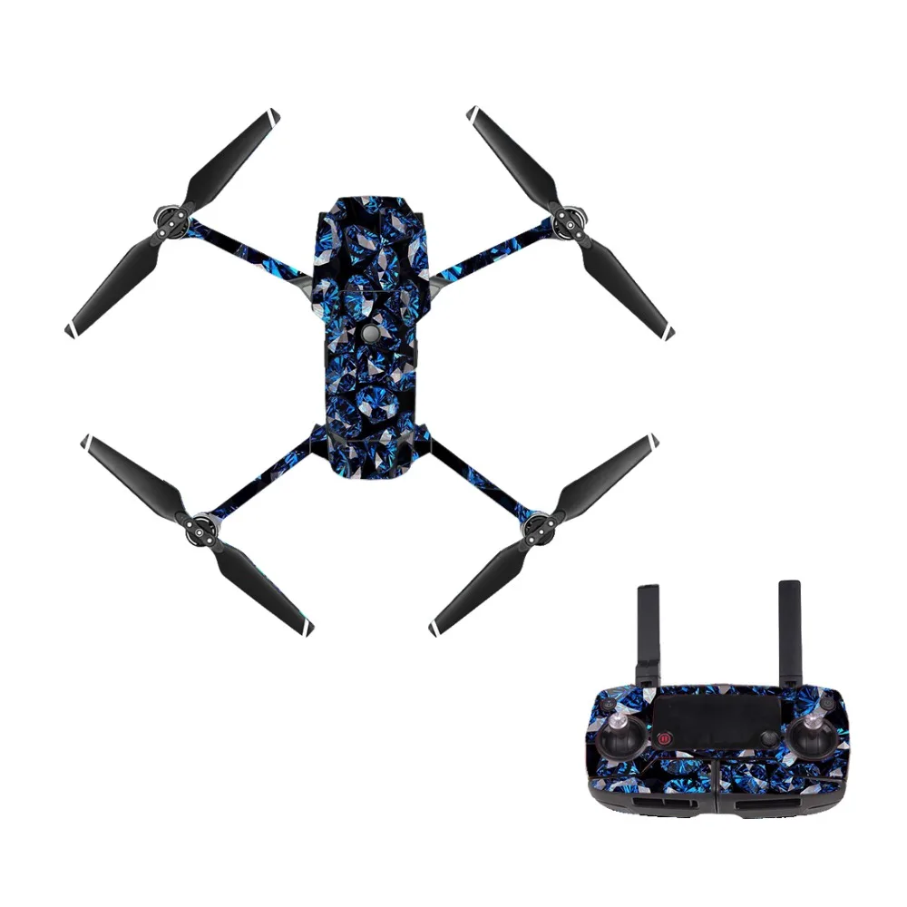 Camo DJI Mavic Pro наклейка на кожу виниловая наклейка набор пульта дистанционного управления батарея обертывание тела Водонепроницаемая Наклейка ПВХ наклейка